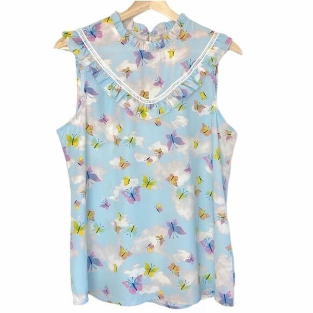 Westmoon Frilly Butterfly Tank Top